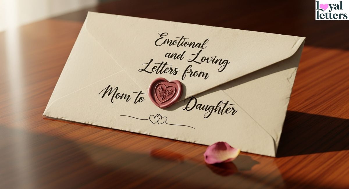 Emotional and Loving Letters from Mom to Daughter
