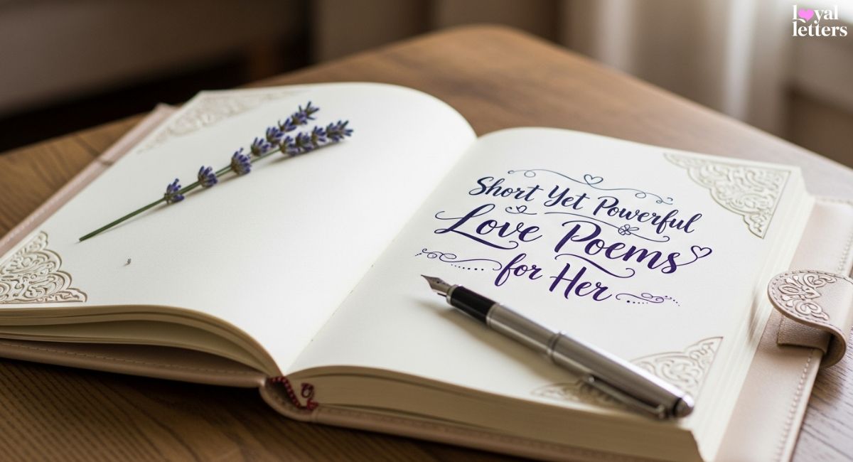 Short Yet Powerful Love Poems for Her