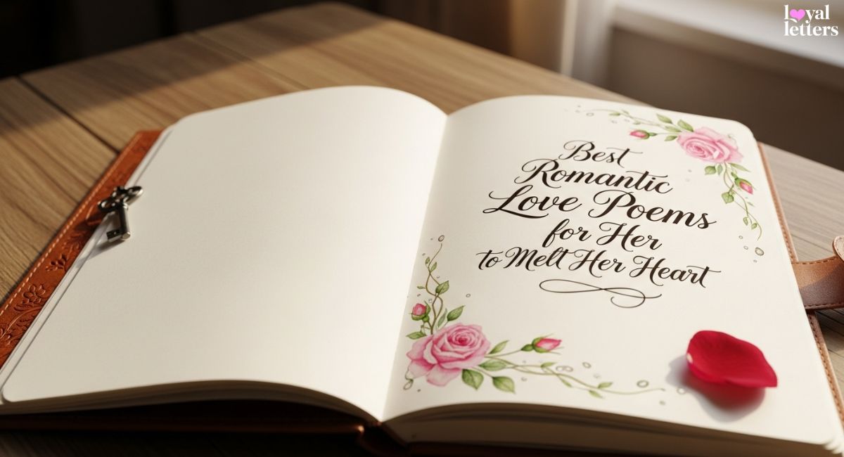Best Romantic Love Poems for Her to Melt Her Heart