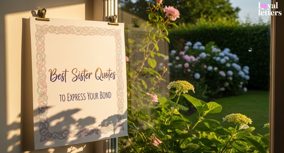 Best Sister Quotes to Express Your Bond