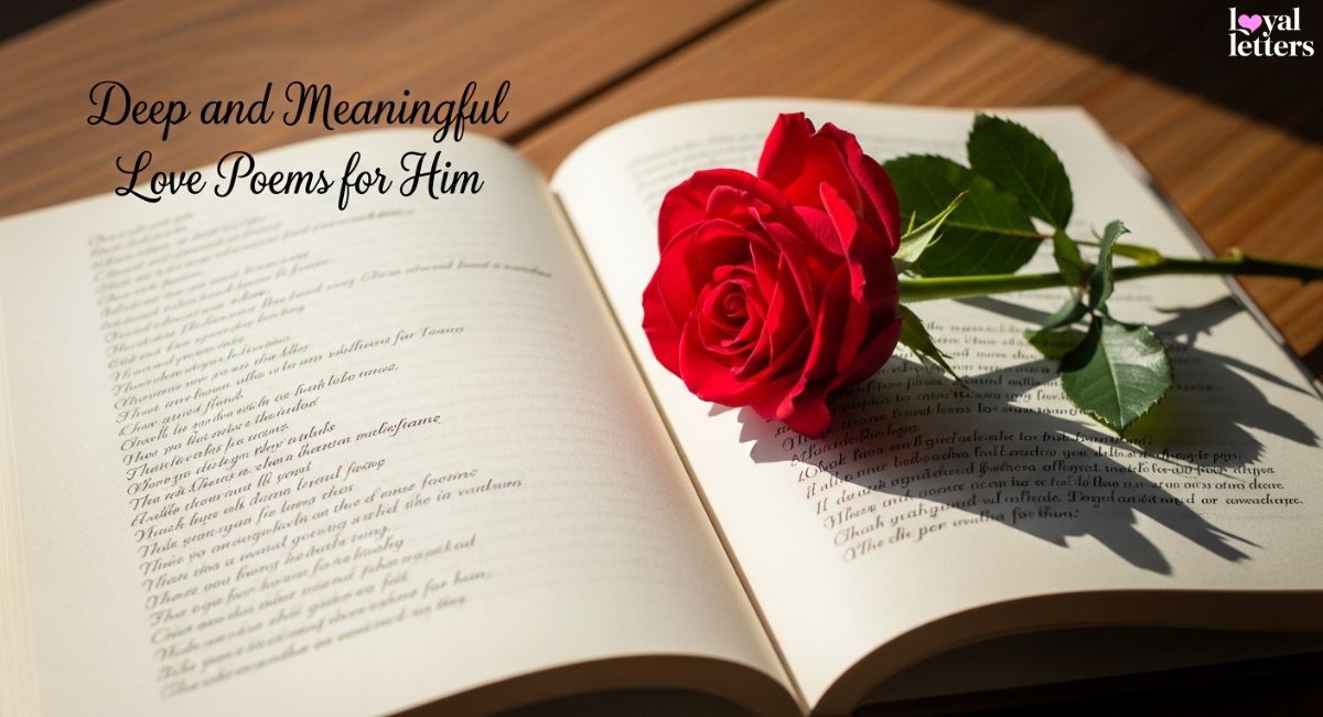 Deep and Meaningful Love Poems for Him