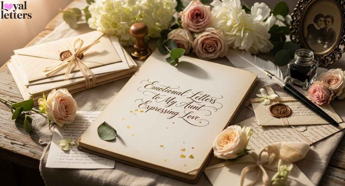 Emotional Letters to My Aunt Expressing Love