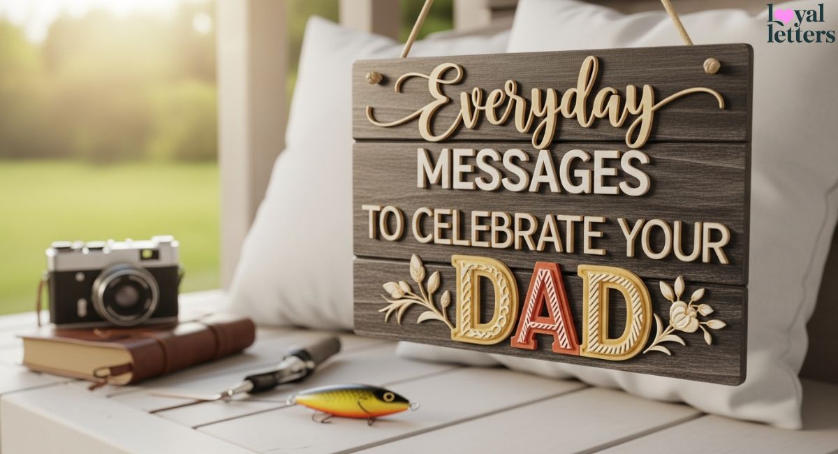 Everyday Messages to Celebrate Your Dad