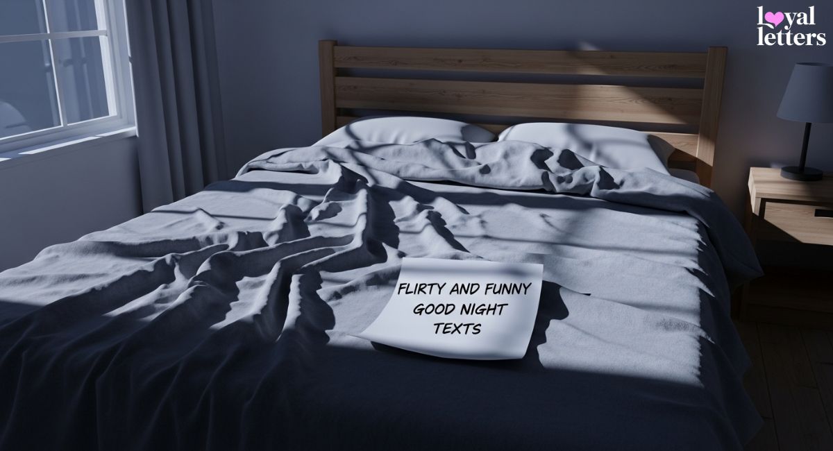 Flirty and Funny Good Night Texts