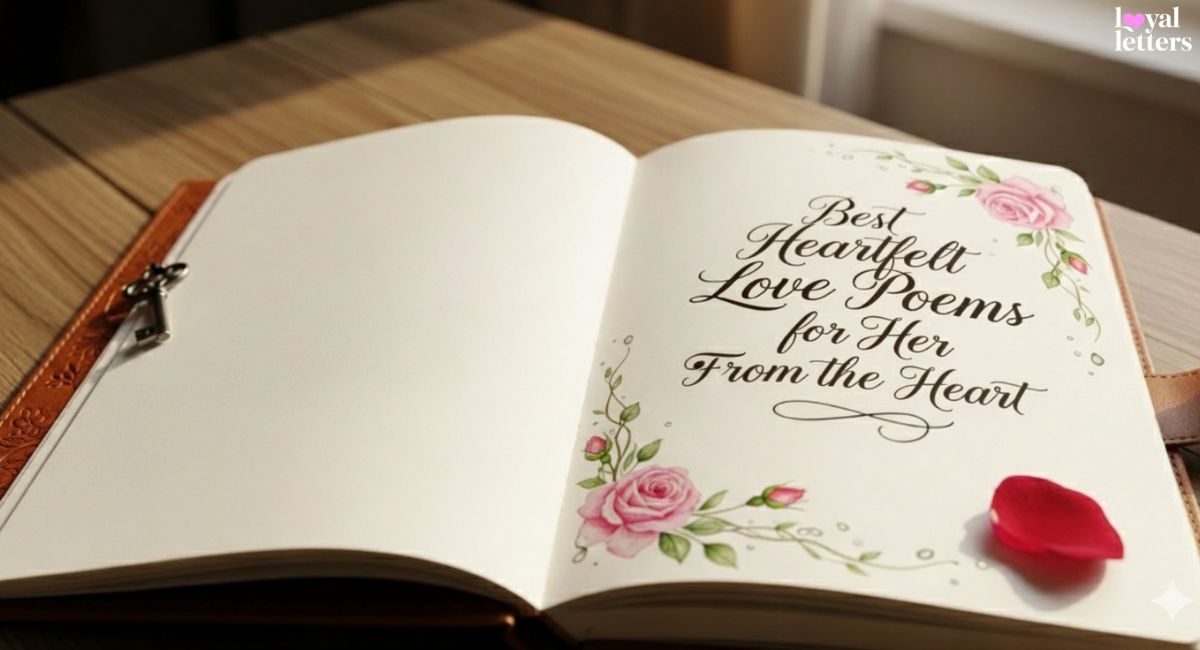 Heartfelt Love Poems for Her From the Heart