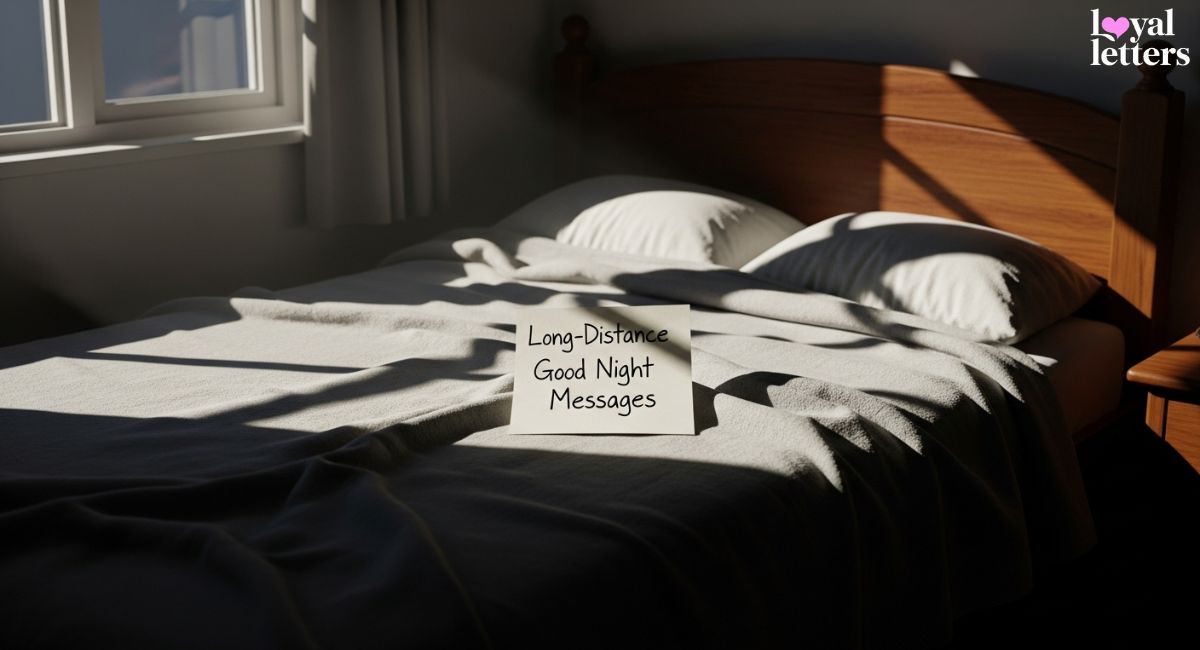 Long-Distance Good Night Messages