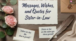 Messages, Wishes, and Quotes for Sister-in-Law