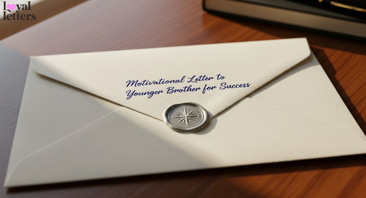 Motivational Letter to Younger Brother for Success