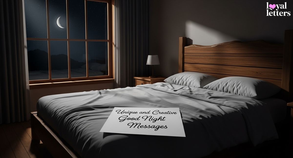 Unique and Creative Good Night Messages
