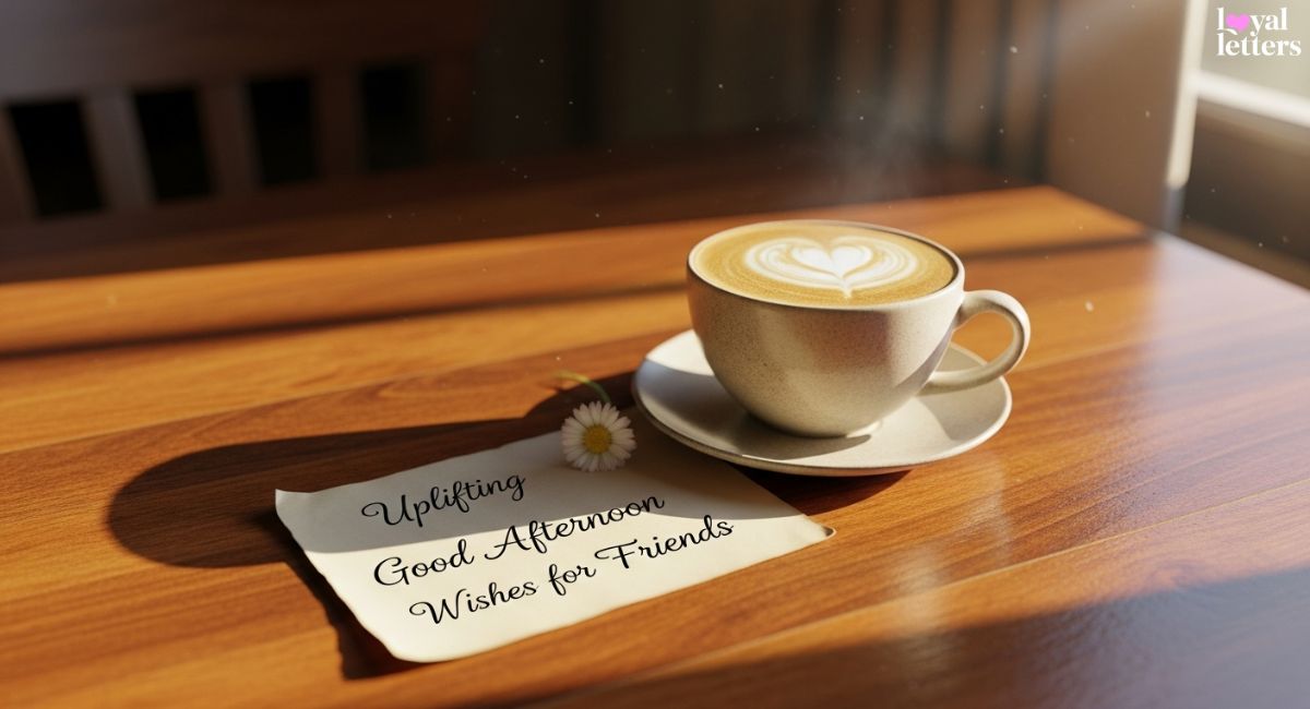 Uplifting Good Afternoon Wishes for Friends