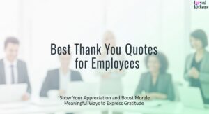 Best Thank You Quotes for Employees