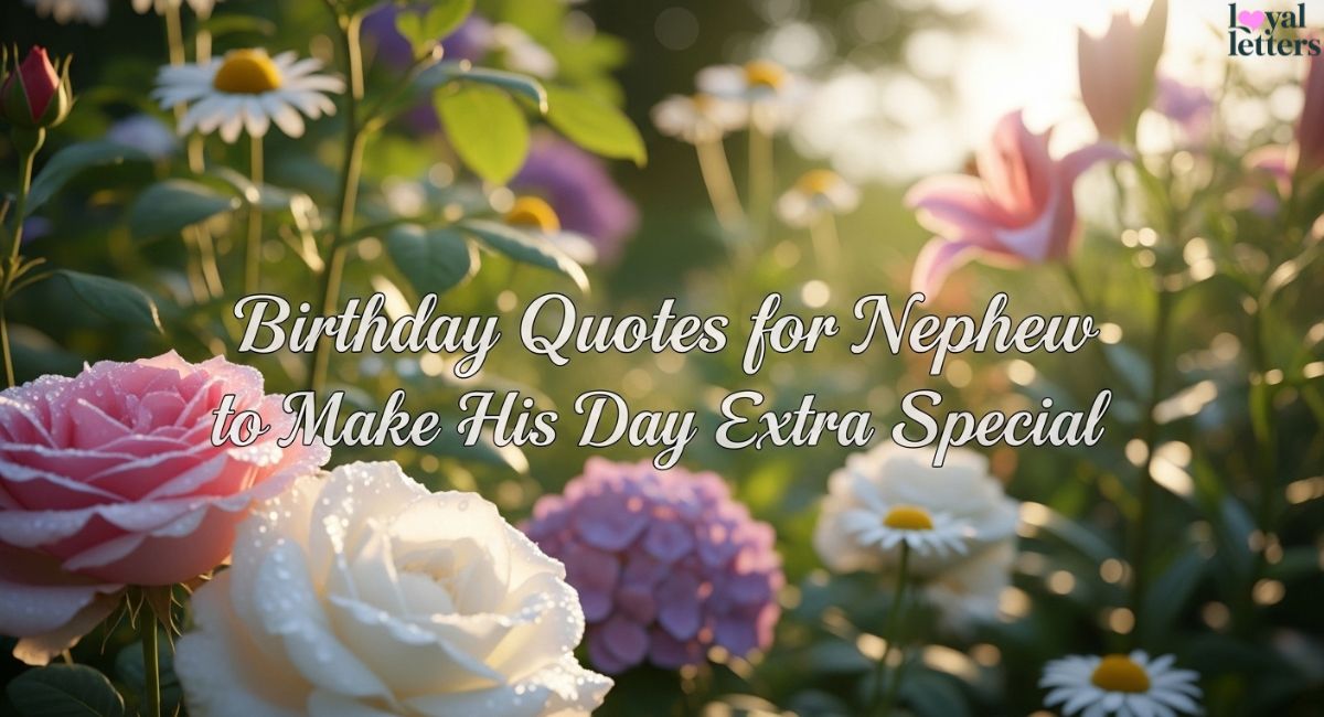 Birthday Quotes for Nephew to Make His Day Extra Special