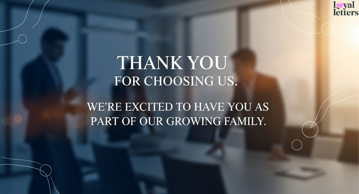 Business Thank You Message Templates