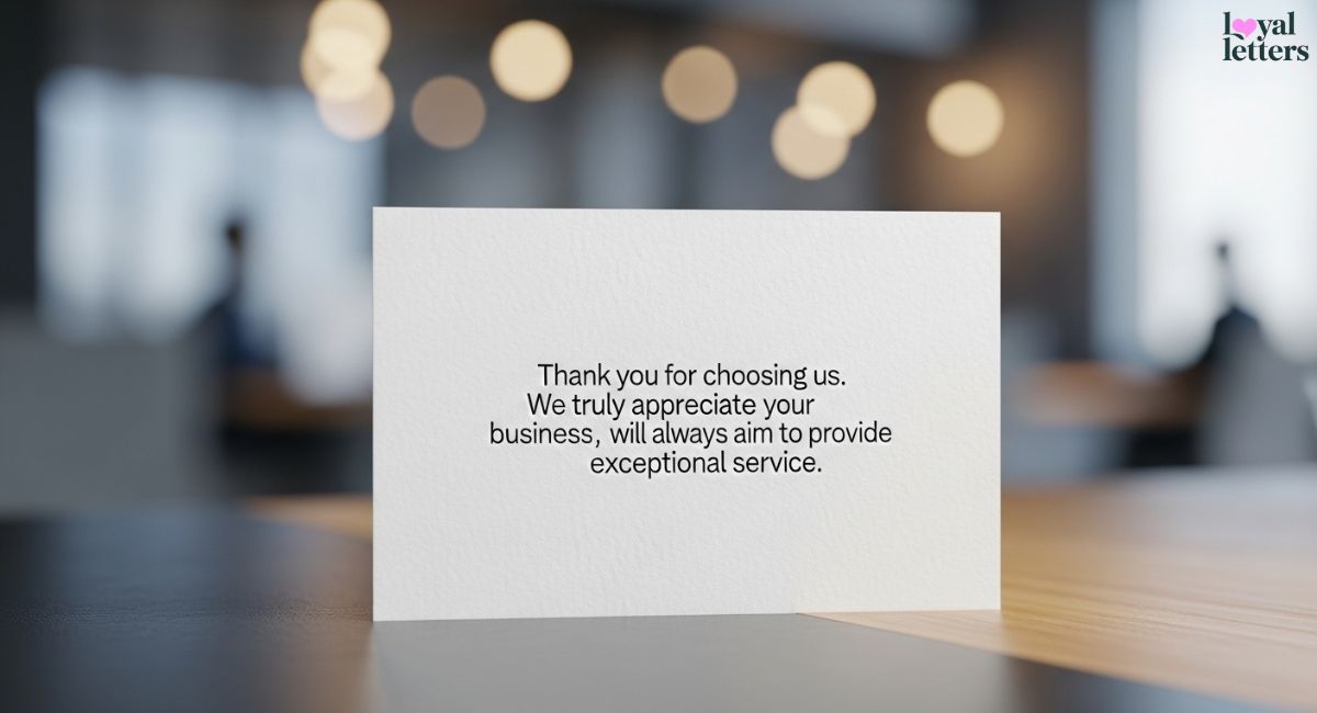 General Thank You Messages