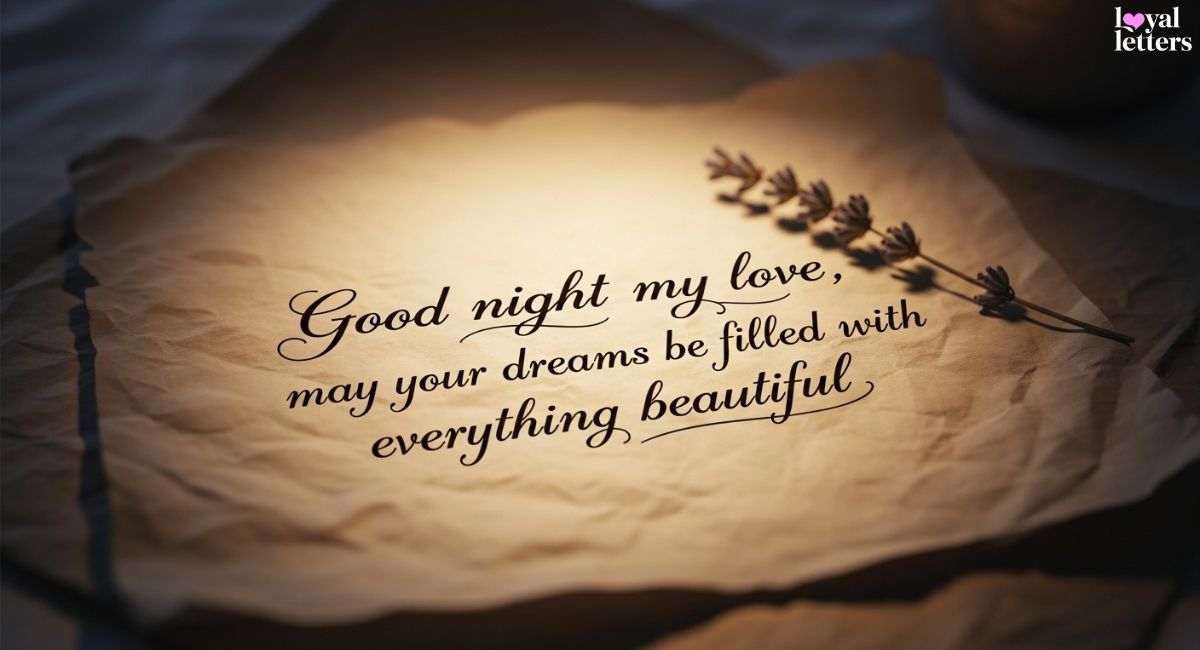 Heartwarming Good Night Caring Text Messages for Her