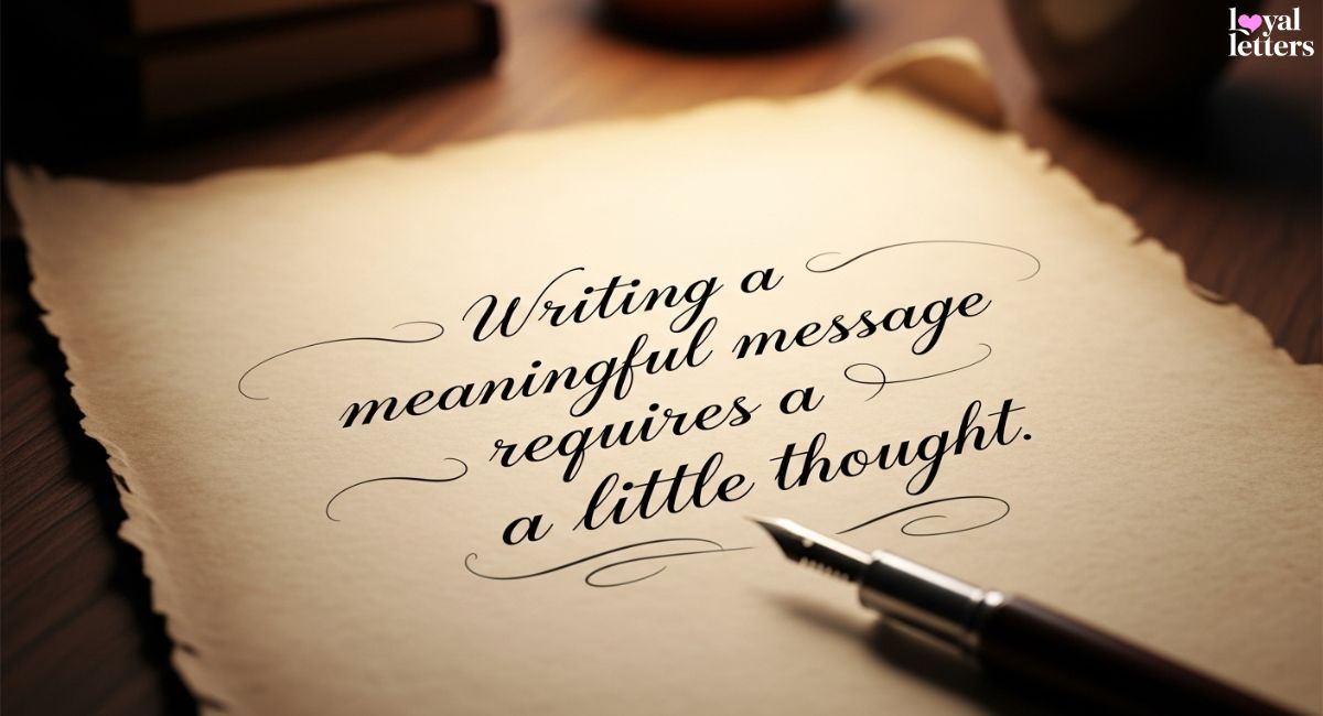 Perfect Wedding Message