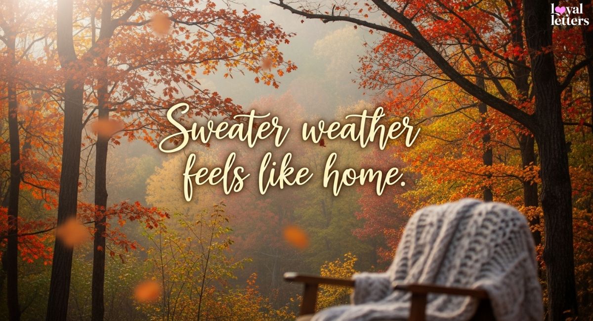 Short October Quotes and Captions