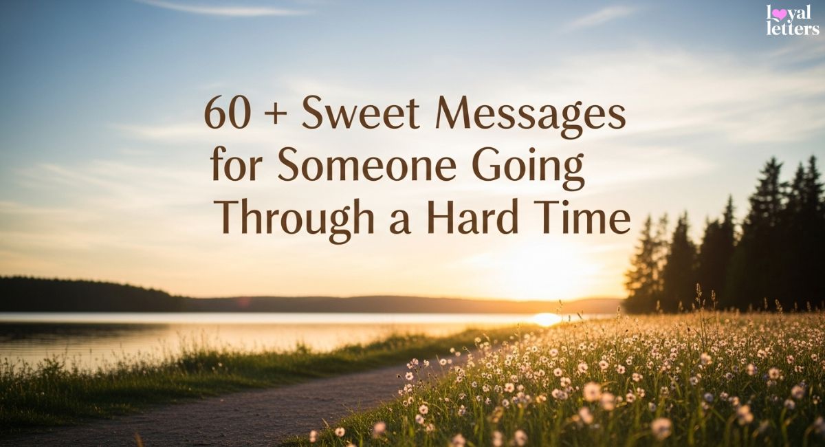 Sweet Messages for Someone Going Through a Hard Time