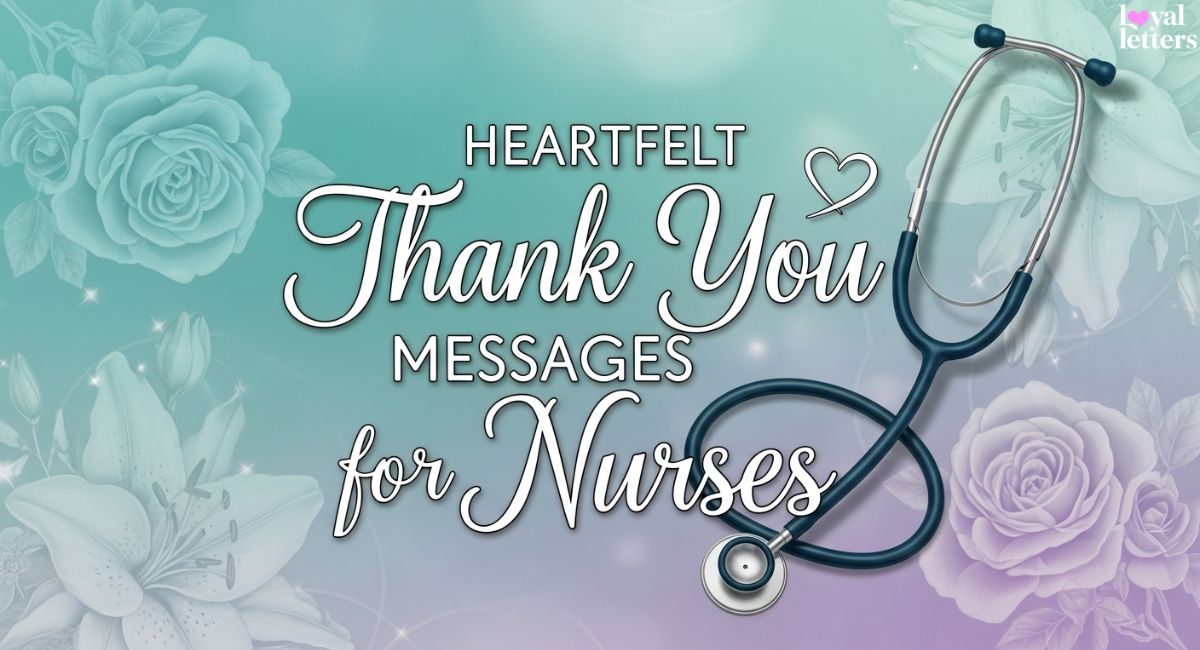 Thank You Messages for Nurses
