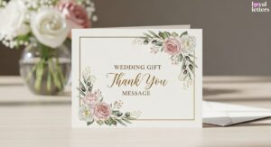 Wedding Gift Thank You Message