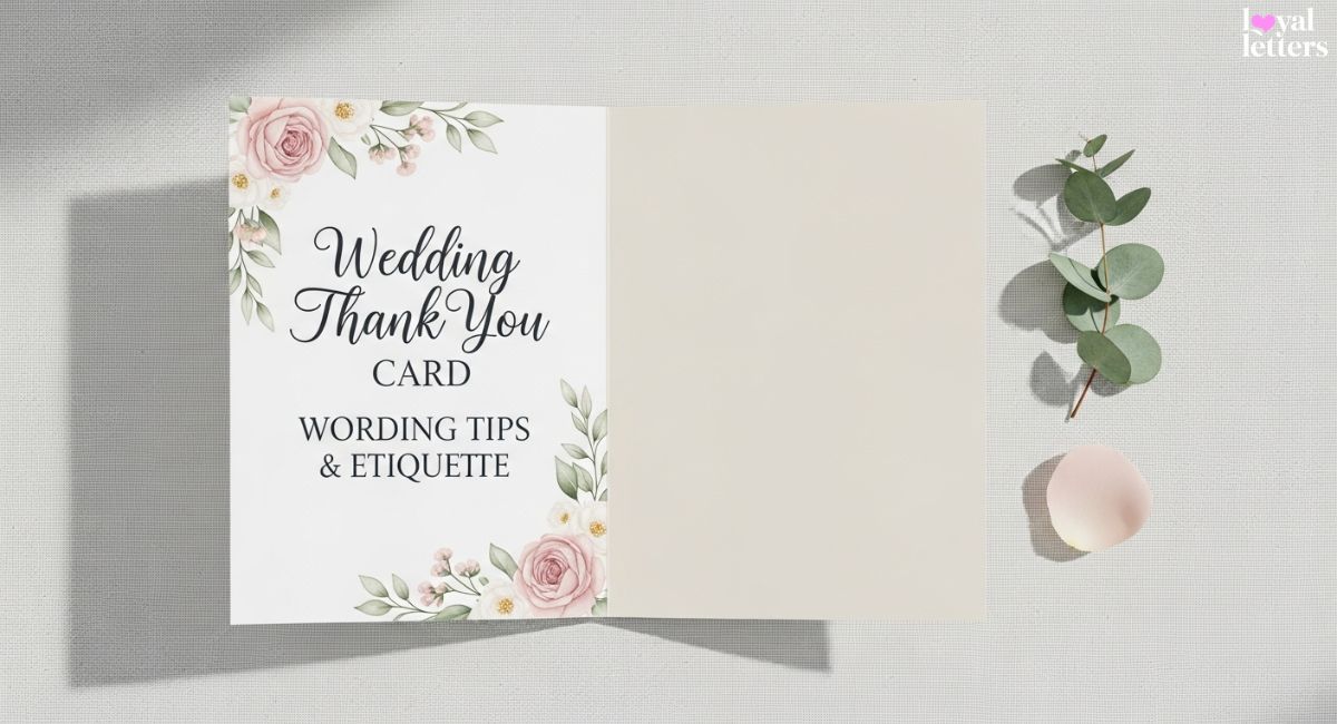 Wedding Thank You Card Wording Tips and Etiquette