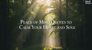 Peace of Mind Quotes