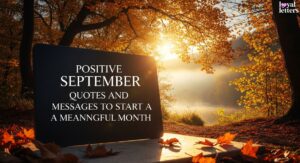 Positive September Quotes and Messages