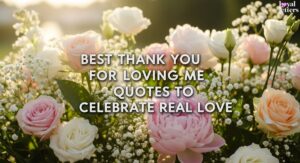 Thank You for Loving Me Quotes