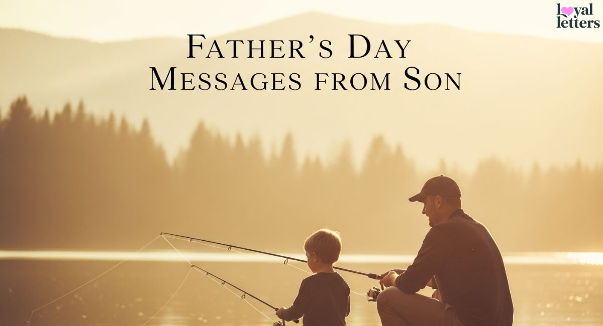 Father's Day Messages from Son